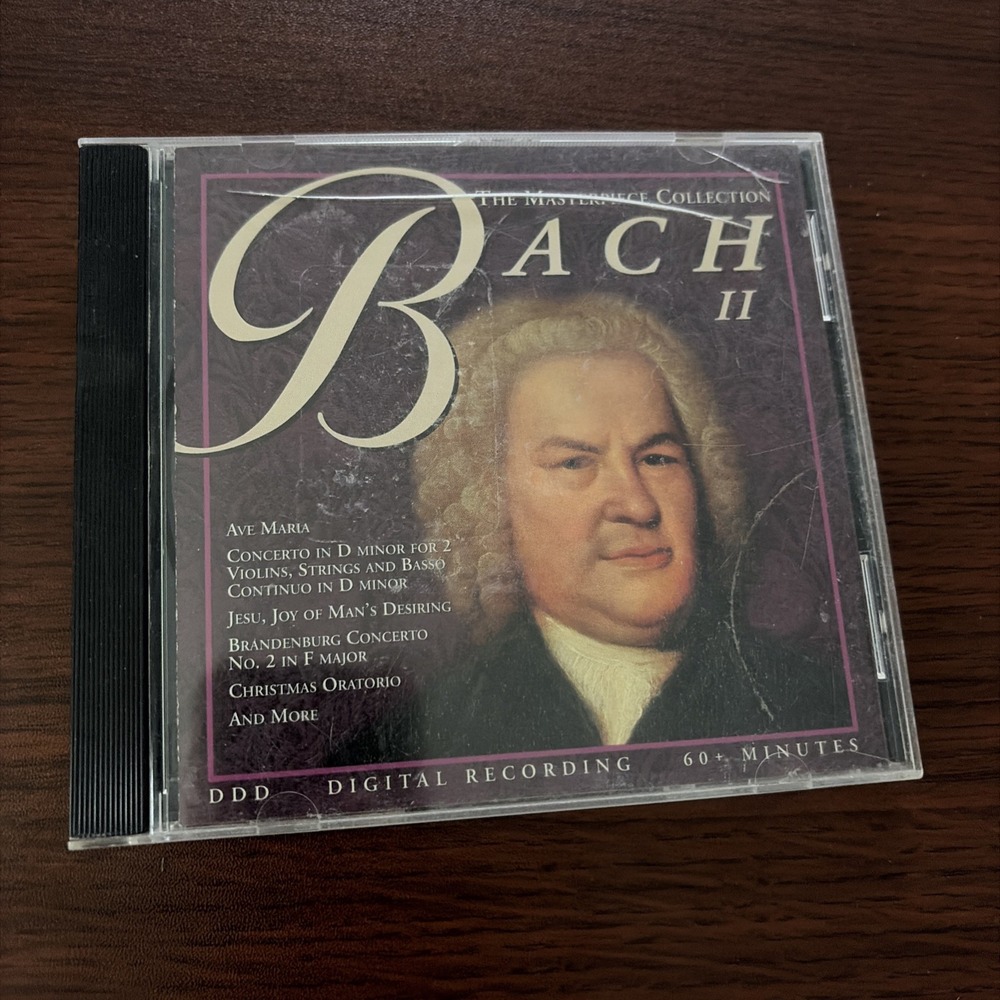 Bach II: The Masterpiece Collection CD BACH 2 1997 Regency Music Classical